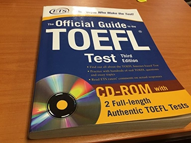 The official guide to the TOEFL® test; Educational Testing Service; 2009