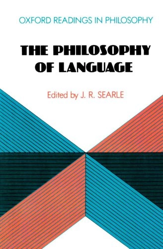 The philosophy of language