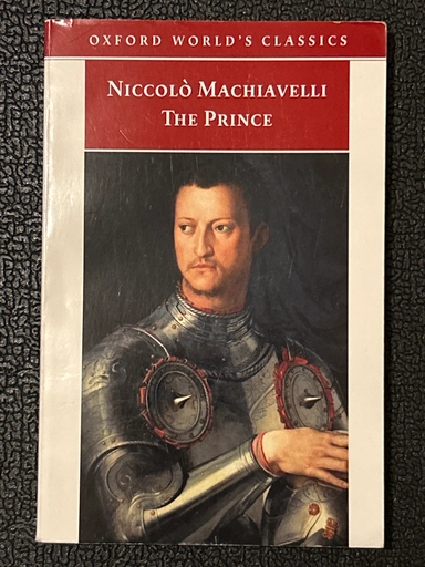 The prince; Niccolò Machiavelli; 1998