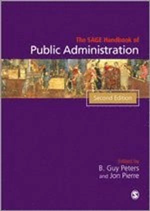 The SAGE Handbook of public administration