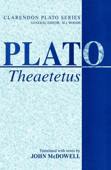 Theaetetus; Platon, John Henry McDowell; 1973