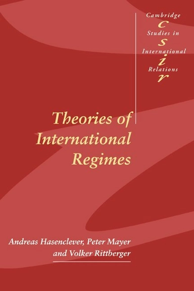 Theories of international regimes