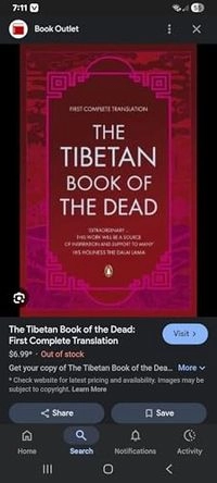 Tibetan Book of the Dead; Unknown Author; 2005
