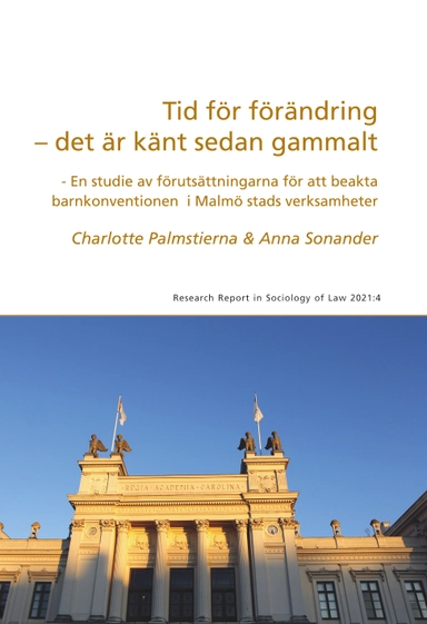 Tid för förändring - det är känt sedan gammalt