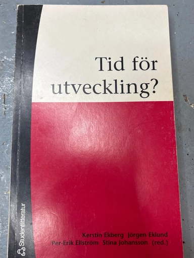 Tid för utveckling?