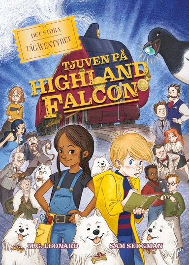 Tjuven på Highland Falcon; M. G. Leonard, Sam Sedgman; 2021