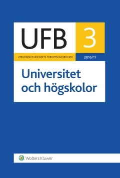 UFB 3 Universitet och högskolor 2016/17