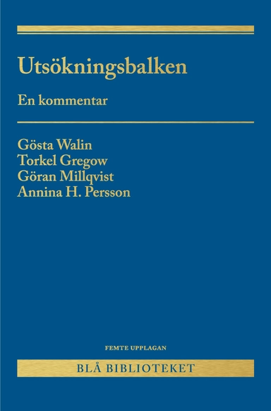 Utsökningsbalken : en kommentar