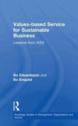Values-based Service for Sustainable Business
