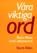 Våra viktiga ord