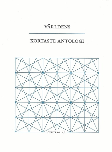 Världens kortaste antologi