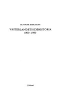 Västerlandets idéhistoria 1800-1950
