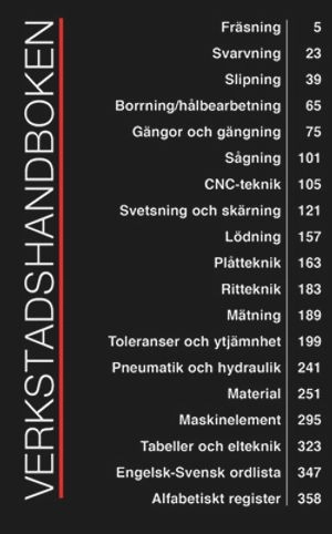 Verkstadshandboken; Nils-Olof Eriksson, Bo Karlsson; 2014
