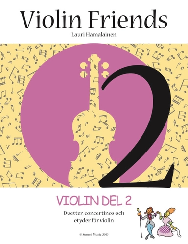 Violin. Del 2, Duetter, concertinos och etyder för violin