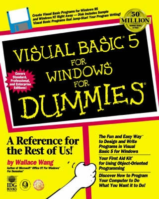 Visual Basic 5 For Windows For Dummies; Wallace Wang; 1997