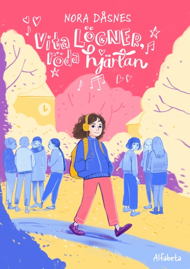 Vita lögner, röda hjärtan; Nora Dåsnes; 2021