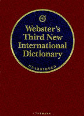 Webster's third New International Dictionary