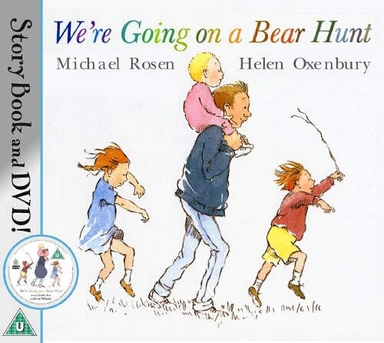 Were Going On A Bear Hunt Book & Dvd
