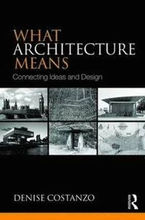 What architecture means : connecting ideas and design; Denise Costanzo; 2015