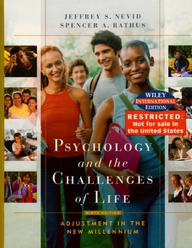 WIE Psychology and the Challenges of Life: Adjustment to the New Millenium,