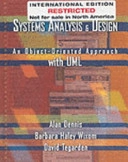 WIE Systems Analysis and Design with UML