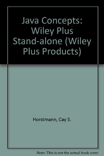 Wiley Plus Stand-alone to accompany Java Concepts