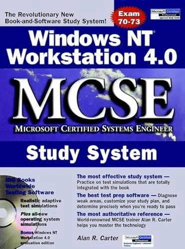 Windows NT Workstation 4.0 MCSE Study System; Carter; 1999