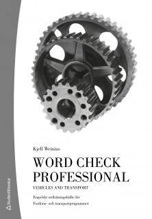 Word Check Professional Vehicles and transport 10-p