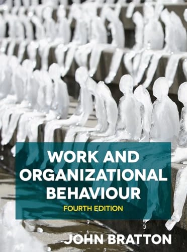Work and organizational behaviour