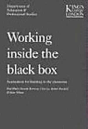 Working inside the black box : assessment for learning in the classroom