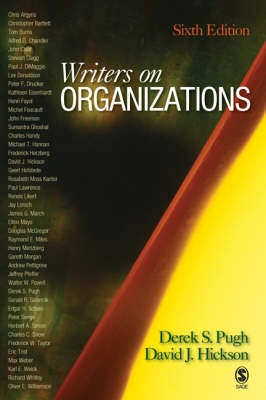 Writers on Organizations (6) [Elektronisk resurs]