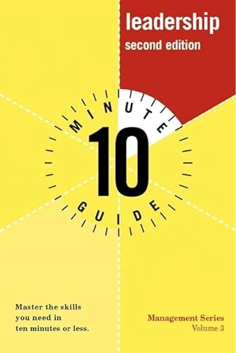 10 Minute Guide to Leadership; Liz O'Leary; 2000