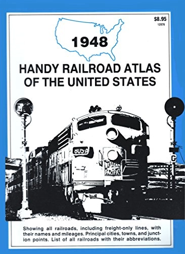 1948 Handy Railroad Atlas of the United States; Rand McNally, Rand McNally and Company