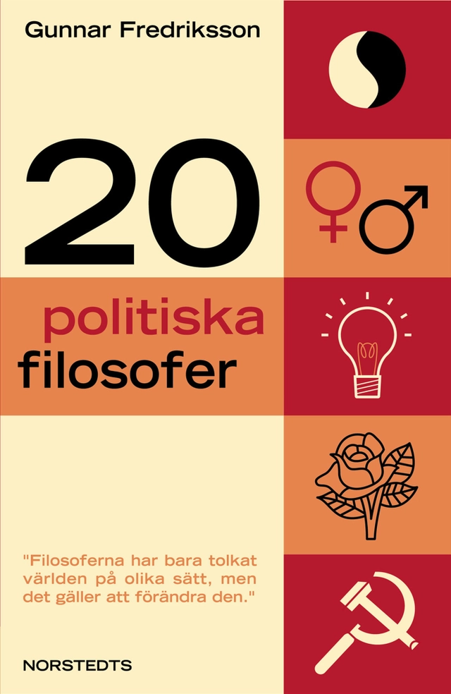 20 politiska filosofer; redaktör Gunnar Fredriksson; 2001