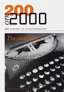 200 om 2000 : poesiantologi : [200 svenskar om millennieskiftet]; Christer Pettersson; 1999