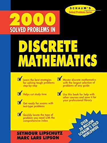2000 solved problems in discrete mathematics; Seymour. Lipschutz; 1992