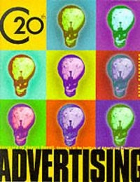 20th [large C, for century, partially enclosing number] advertising; Dave Saunders; 1999