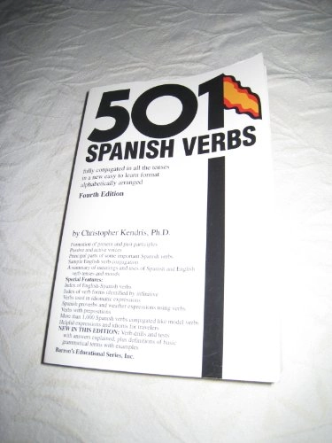 501 Spanish Verbs; Christopher Kendris; 1996