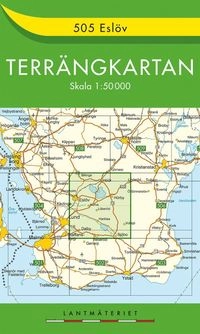 505 Eslöv Terrängkartan : 1:50000; Lantmäteriet ; 2016