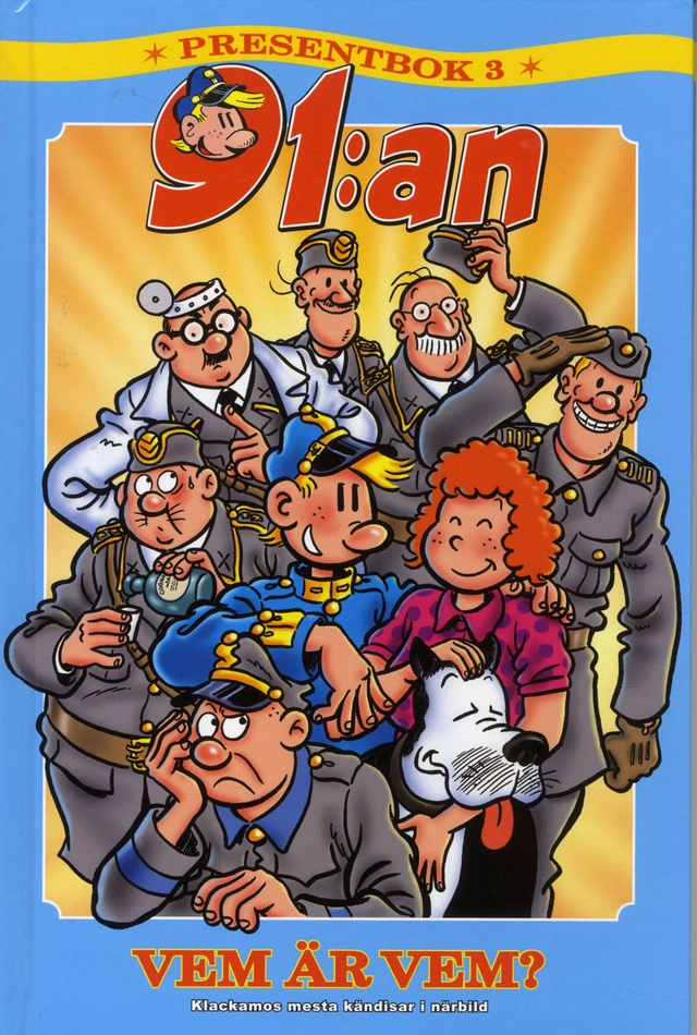 91:an Presentbok 3. Vem är vem?; Karin Wahlund Franck, Danny Ahrling; 2012