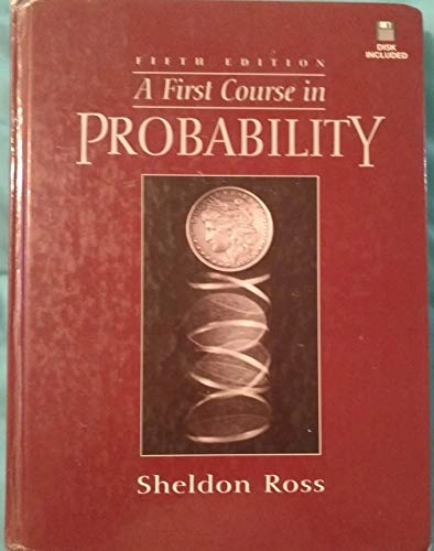 A first course in probability; Sheldon Ross; 1998