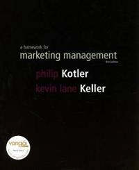 A framework for marketing management; Philip Kotler; 2007