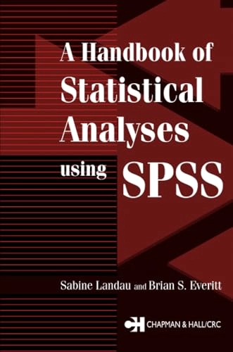 A handbook of statistical analyses using SPSS; Sabine Landau; 2004