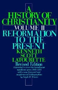 A history of Christianity; Kenneth Scott Latourette; 1975