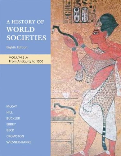 A history of world societies; John P. McKay; 2009