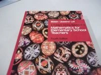 A problem solving approach to mathematics for elementary school teachers; Rick Billstein; 1990