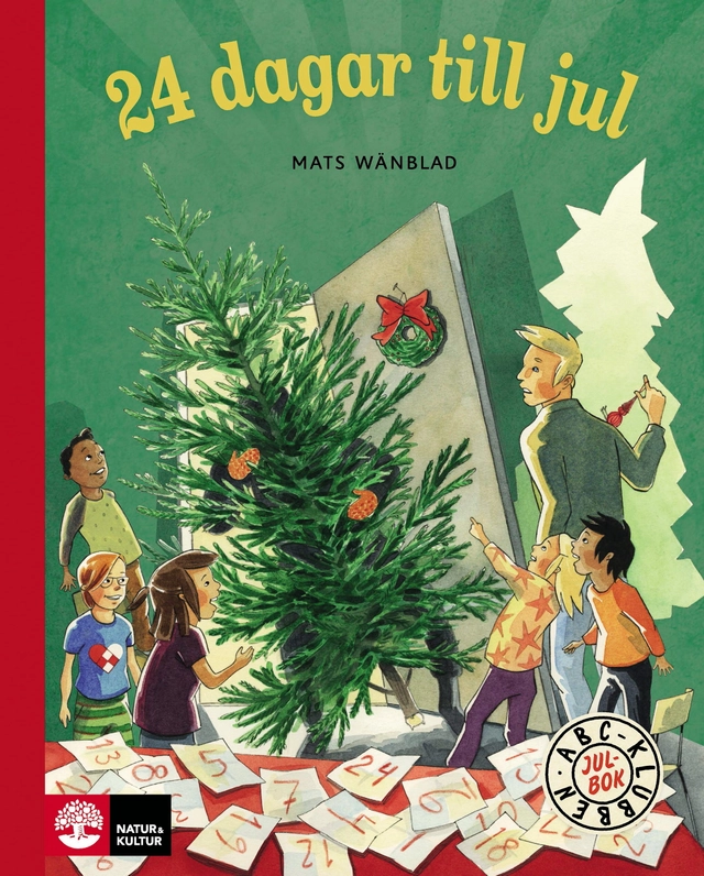 ABC-klubben Julbok, 24 dagar till jul; Mats Wänblad; 2018