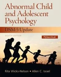 Abnormal child and adolescent psychology; Allen C. (university At Albany Israel; 2014