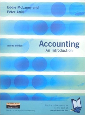 Accounting : an introduction; E. J. McLaney; 2002