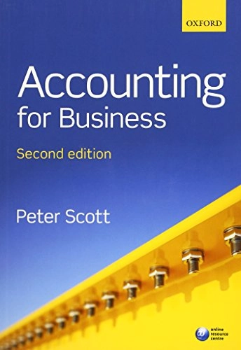 Accounting for business; Peter Scott; 2016
